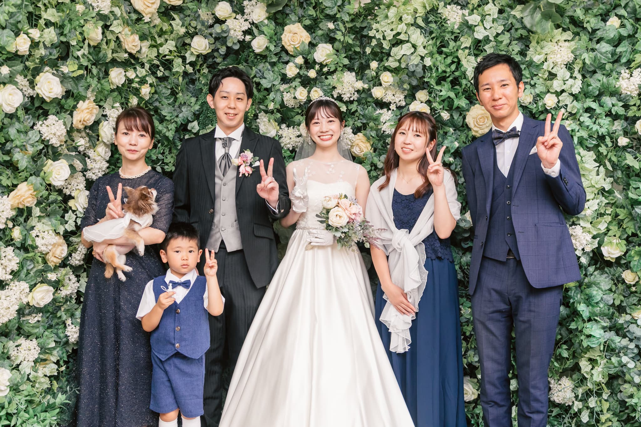 ウェディングレポート第二弾★かわいいゲストがお手伝い